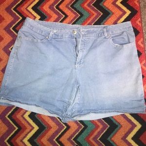 Light Blue Jean Shorts